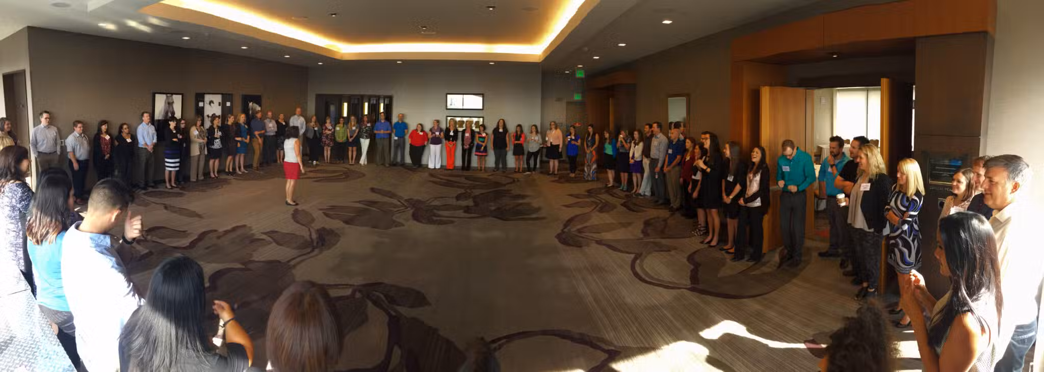 Kiewit Construction corporate improv workshop at RISE Comedy
