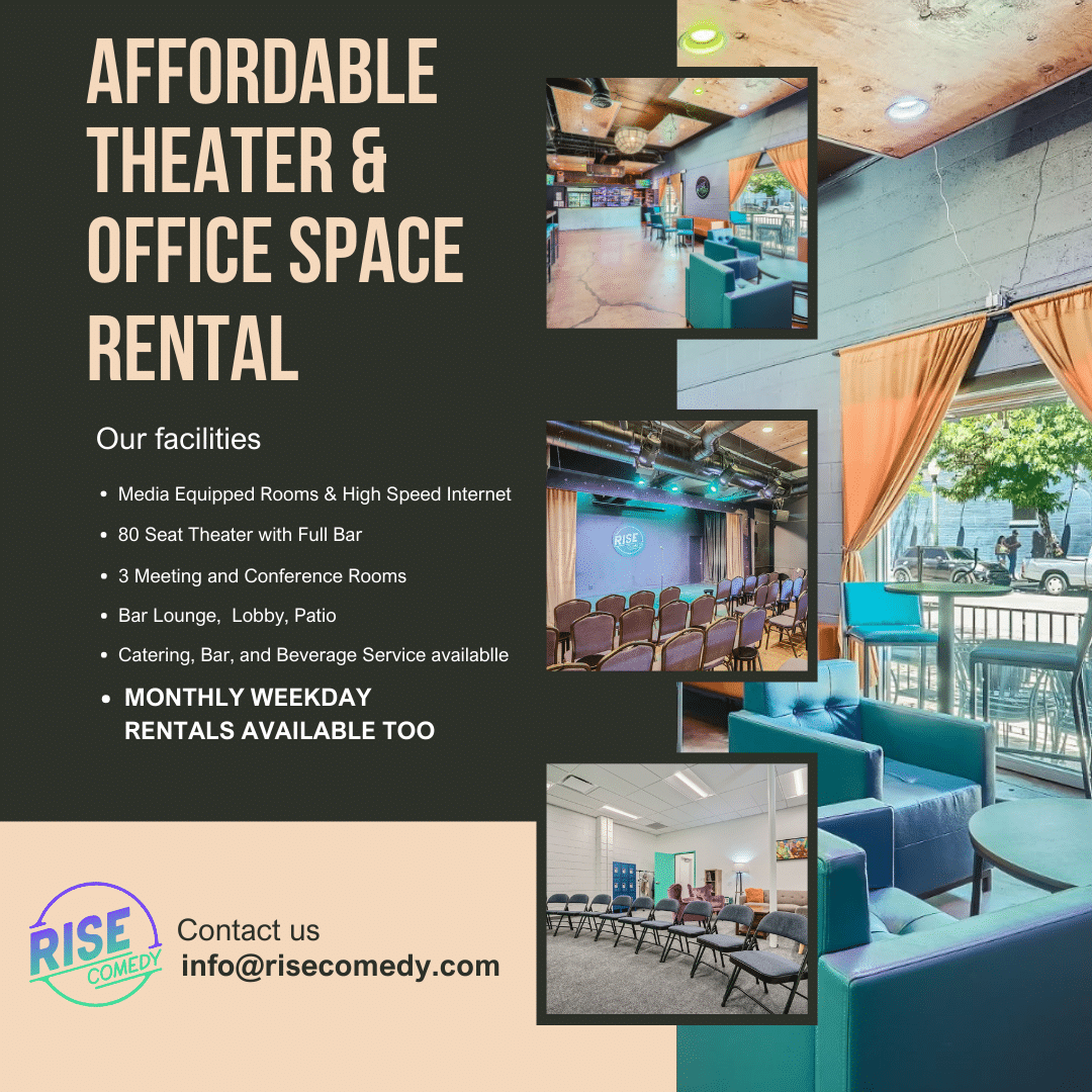 RISE Comedy Private Events & Theater Rental