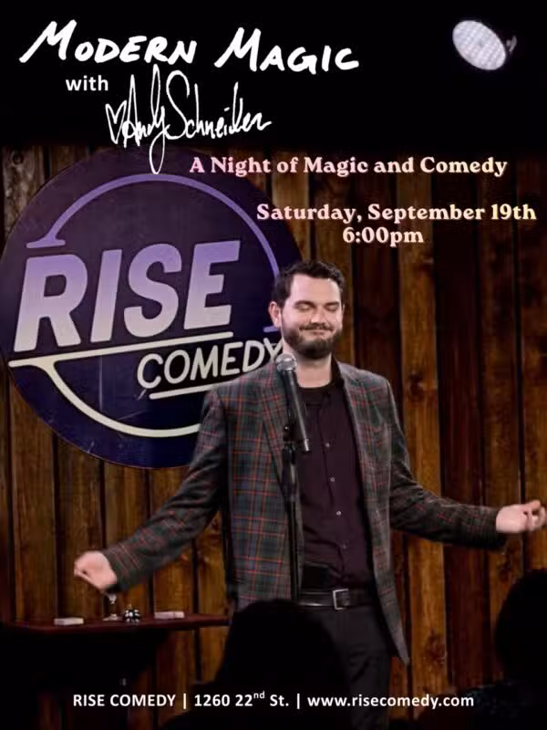 Modern Magic – A Night of Magic & Comedy with Andy Schneider