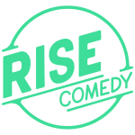 RISE Comedy Logo - formerly Voodoo Comedy